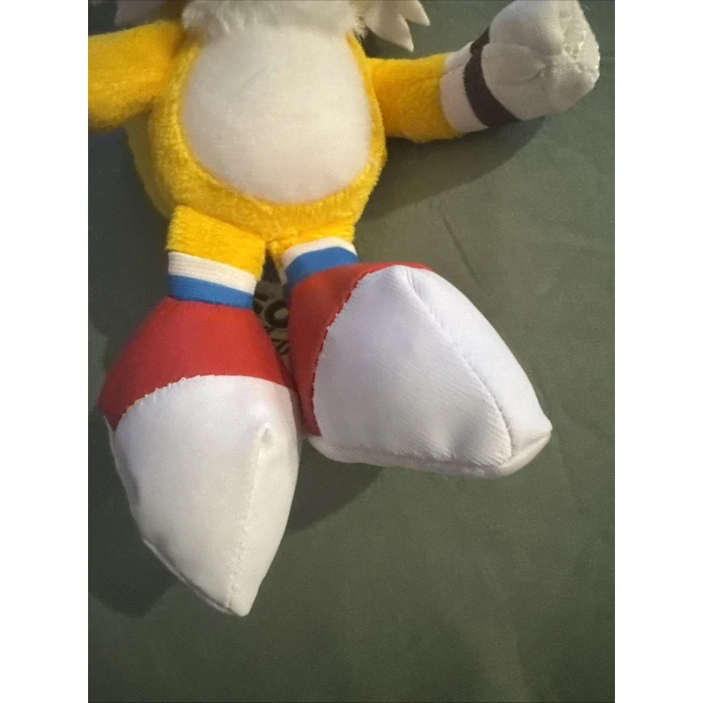 Sonic Tails plush figure 2022 Jakks Pacific Yellow Mini Plushie Collectors